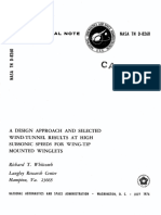 A Design Approach & Selected Wind-Tunnel Results at High Subsonic Speeds For Wing-Tip Mounted Winglets PDF