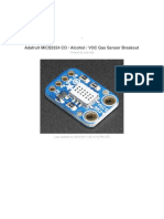 Adafruit Mics5524 Gas Sensor Breakout