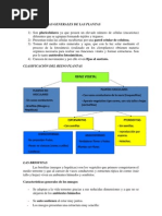 Características Generales de Las Plantas