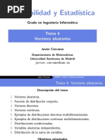 Vectores Aleatorios PDF