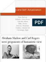 Humanistic and Self Actualization