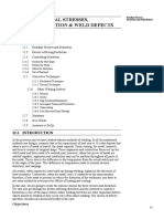 Unit 12 Residual Stresses, Distortion & Weld Defects: Structure