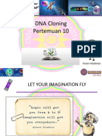 DNA Cloning Pertemuan 10: Imam Hardiman