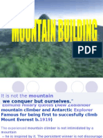 Mountain Building Powerpoint