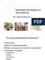 Efecto Procesamiento Proteinas