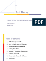 Speech Act Theory (Jarasch Jamai Guemuesh)