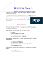 English Grammar Secrets