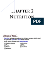 Form 2 Science Chapter 2 Nutrition