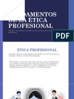 Fundamentos de La Ética Profesional I