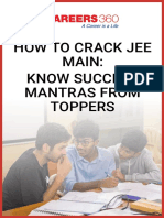 How To Crack JEE Main - Know Success Mantras From Toppers