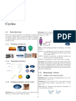 Cycles: 1.1.1 Topology Around Us