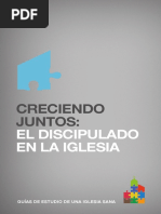 Creciendo Juntos - EL DISCIPUILADO EN LA IGLESIA PDF