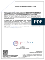 Certificado de Alumno Preferente 2018: WWW - Mime.mineduc - CL