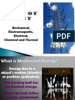 Q3 W5 Types of Energy & Energy Transformation