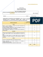 Lista de Cotejo ADA 3