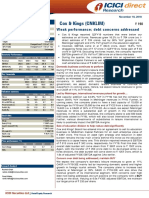 Cox & Kings (CNKLIM) : Weak Performance Debt Concerns Addressed