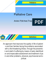 Palliative Care: Aristo P, M.Ked - Trop