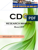 Updated CDO Research Manual Cdo