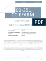 400-351 CCIE Wireless Written Exam