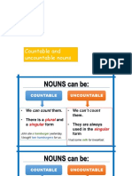 Countable and Uncountable Nouns