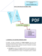 Diferencias Del Juicio Oral de Colombia y Peru