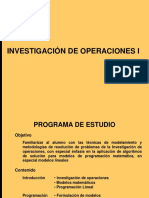 Investigacion de Operaciones