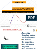 Sem.nº14 RCI Recta TG y Normal. Aplicaciones