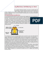 Dynamic Balancing Machines, Soft-Bearing vs. Hard-Bearing