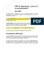 El Ensayo CBR de Laboratorio - Resistencia de Suelos