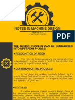 Notes in Machine Design: Insert The Title of Your Presentation Here