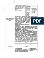 Planificación Del Manejo Del Vivero