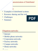 01 Characterization of Distributed Systems