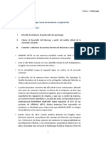 Caso Aromas Artis, Caso Liderazgo y Toma de Desiciones