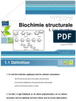 1 Les Glucides