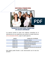 Directrices Del Proyecto Final de Auditoria Financiera 2018-3 J-1