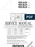 Service Manual: NSX-AJ24 NSX-BL24 NSX-BL34