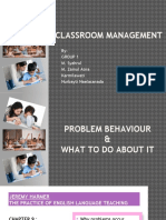 CLASSROOM MANAGEMENT - Problem Behaviour