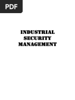 Industrial Security Management