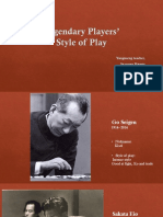 Legendary Players' Style of Play