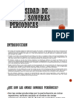 Intensidad de Ondas Sonoras Periodicas