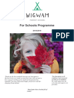 Wigwam Forest School For Schools