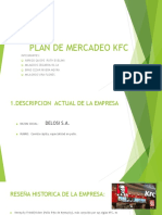 Plan de Mercadeo KFC