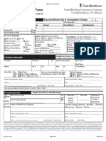 Ca Key Accounts Employee Enrollment Form: Unitedhealthcare Insurance Company Unitedhealthcare of California