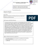 Research Framework Form