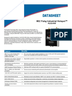 Datasheet: 802.11abg Industrial Hotspot™