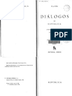 Platon Dialogos IV Republica Gredos PDF