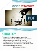 Understanding Strategies