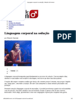 Linguagem Corporal Na Seducao Atitude de Homem PDF