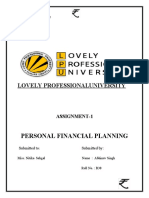 Personal Financial Planning