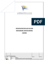 Spec For Low Voltage Switchboard-MCC